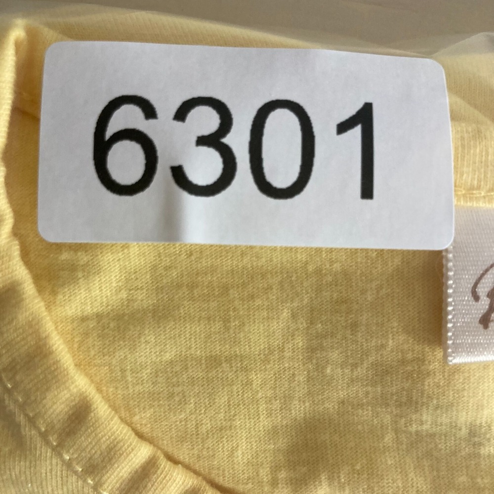 VTG Bobbie Brooks T Shirt Women's Medium Yellow Embroidered Top Grandma Core - Picture 16 of 16